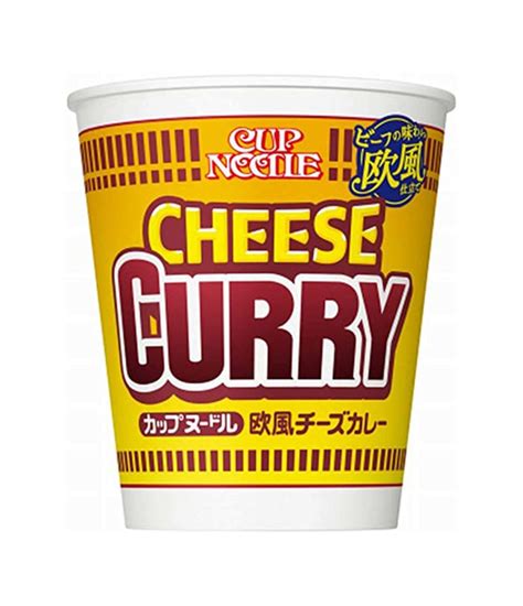 Buy Nissin Cheese Curry Cup noodles from Japan